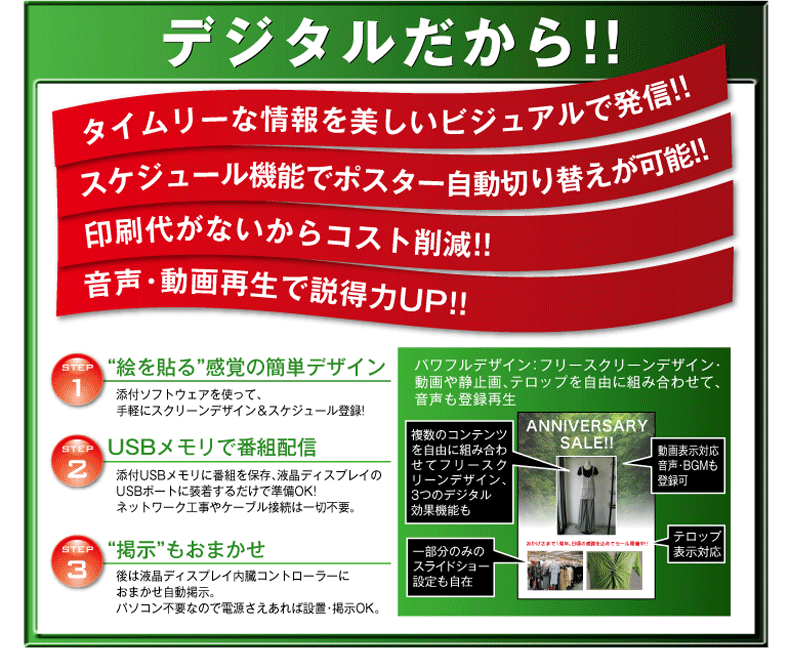 デジタルだから！
